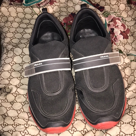 Prada Cloudbust Technical Fabric Sneakers - Picture 1 of 4